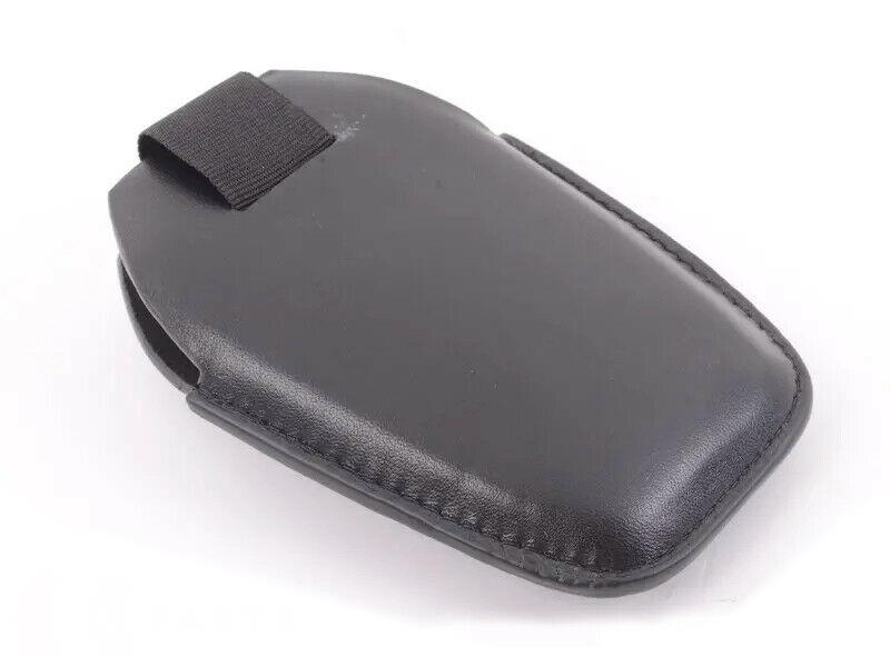 Genuine BMW 82-29-2-344-033, Leather Key Case with Stainless Steel Clip -  Black, FREE Shipping on Most Orders $499+ OEMG!